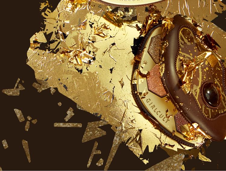 GIRLCULT - Gold Rush Series Vision Oogschaduwpalet - 2 soorten