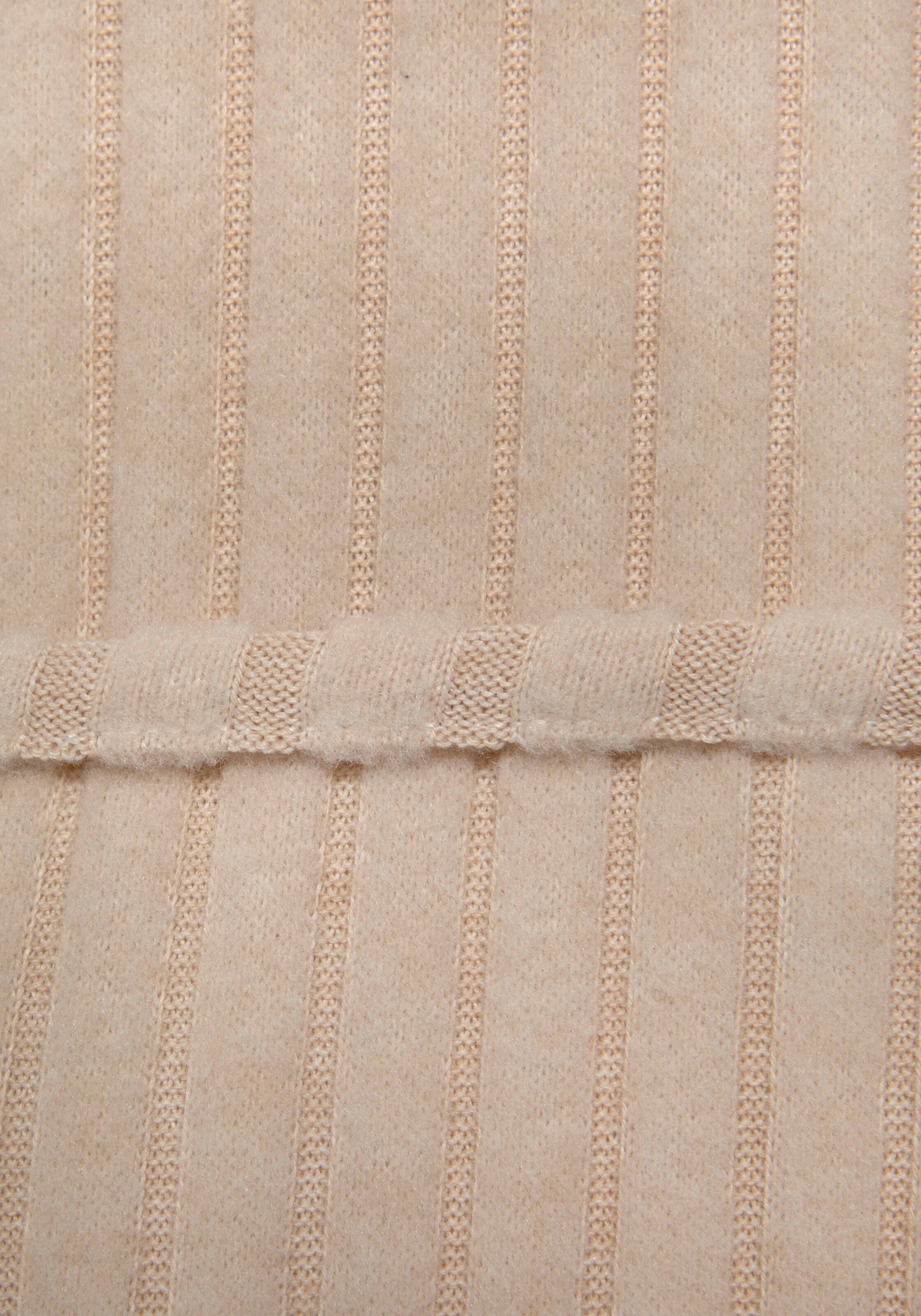LASCANA Strickkleid in sand-melange