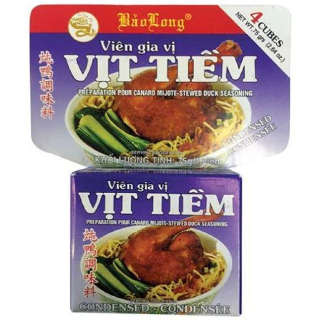 Bao Long Gestoofde Eend Kruidenbouillonblokjes 75g