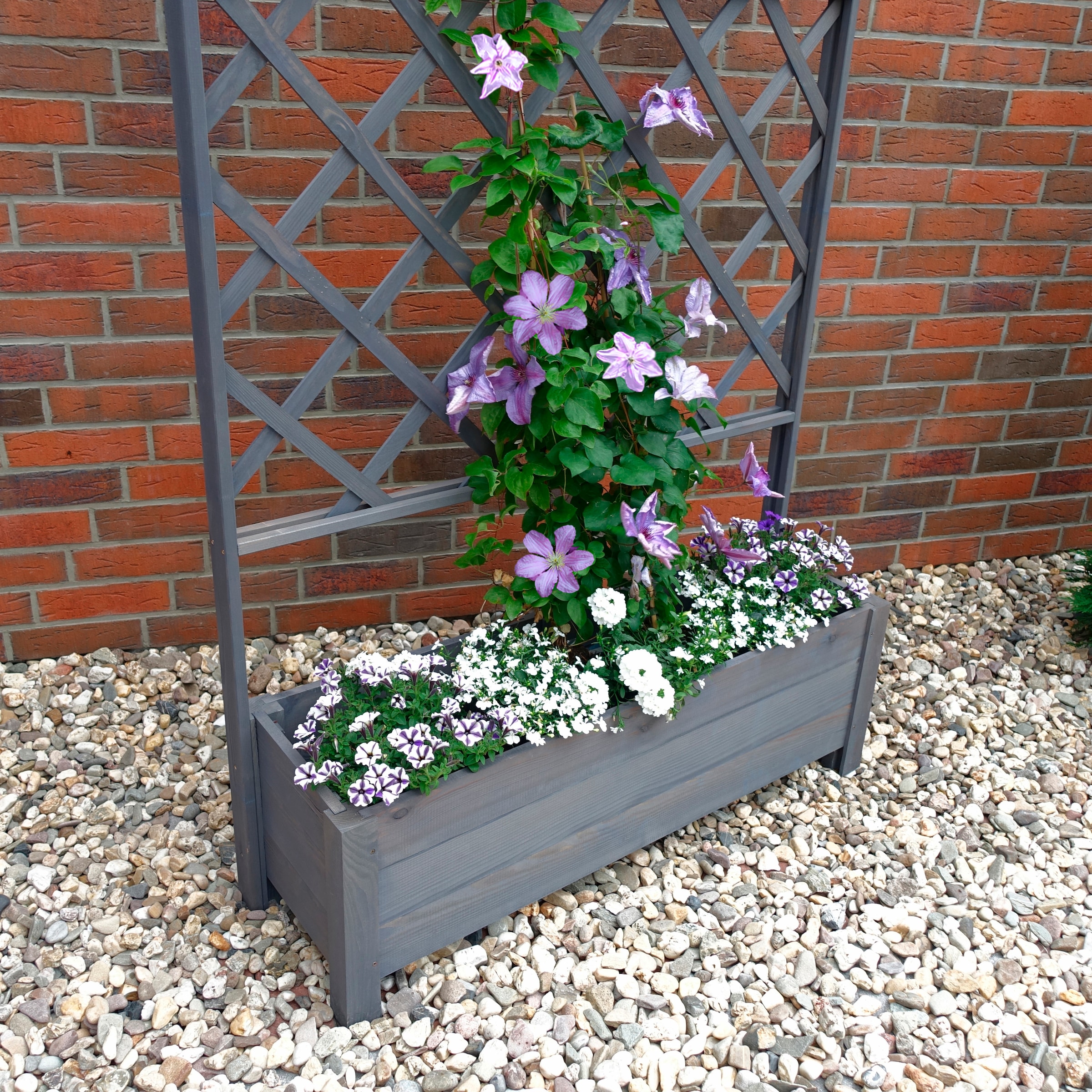 promadino Rankhilfe »Botanica« Rankkasten, BxTxH: 110x32x210 cm