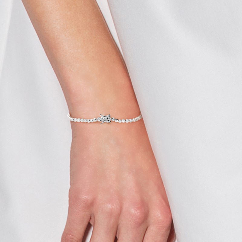 Bracelet RIVIERE DE DIAMANTS - Argent 925