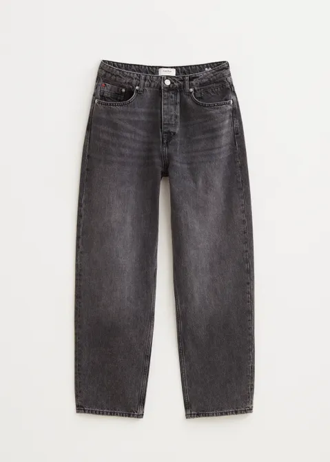 Bob loose jeans zwart (ZW.USED)