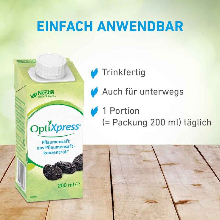 Optixpress Pflaumensaft, 24X200 ml