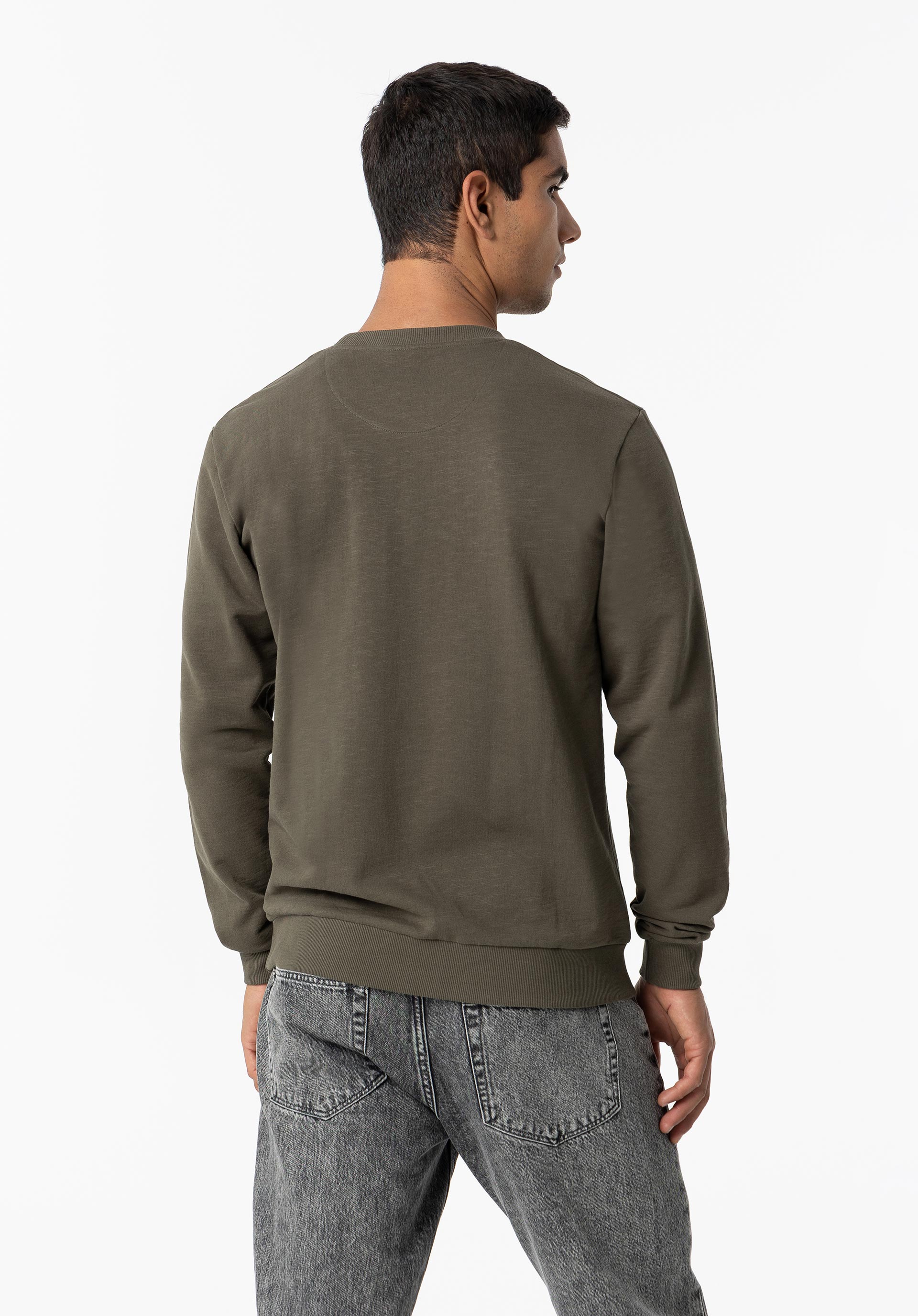 Sweatshirt com Bordado Turco