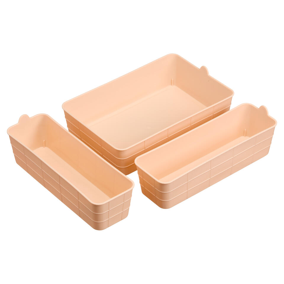 Opbermand Mini Groot Oranje - 3 Stuks