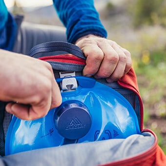 Gregory 3D Hydro Trek 3L<br>Supersmart drikkesystem, 3 i 1