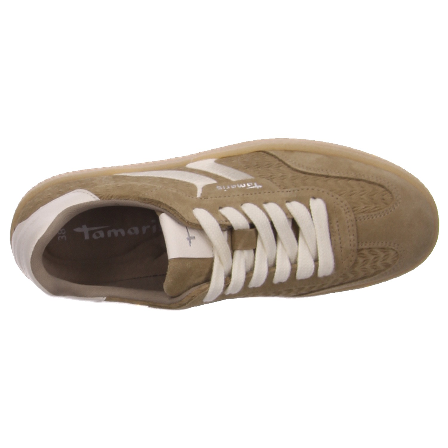 Tamaris Sneaker taupe grau
