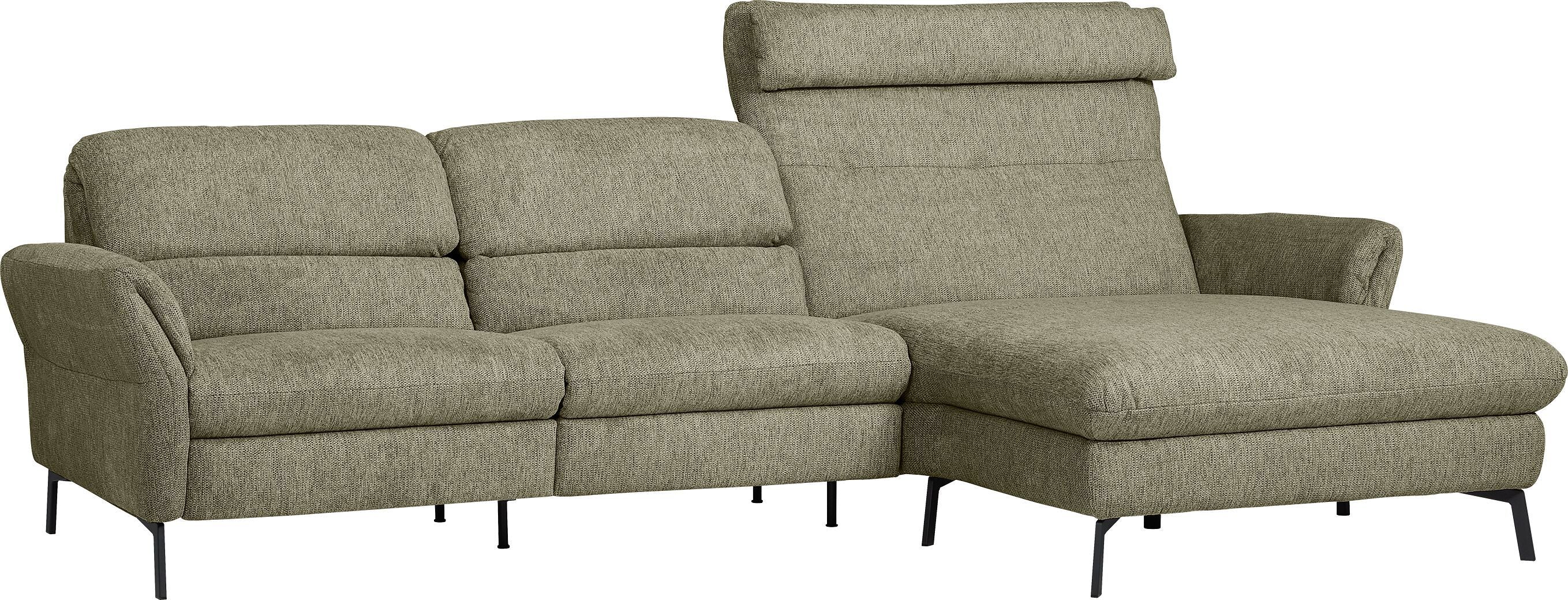 SEBO Ecksofa - Olive / B: 284.0 cm x T: 161.0 cm x H: 84.0 cm