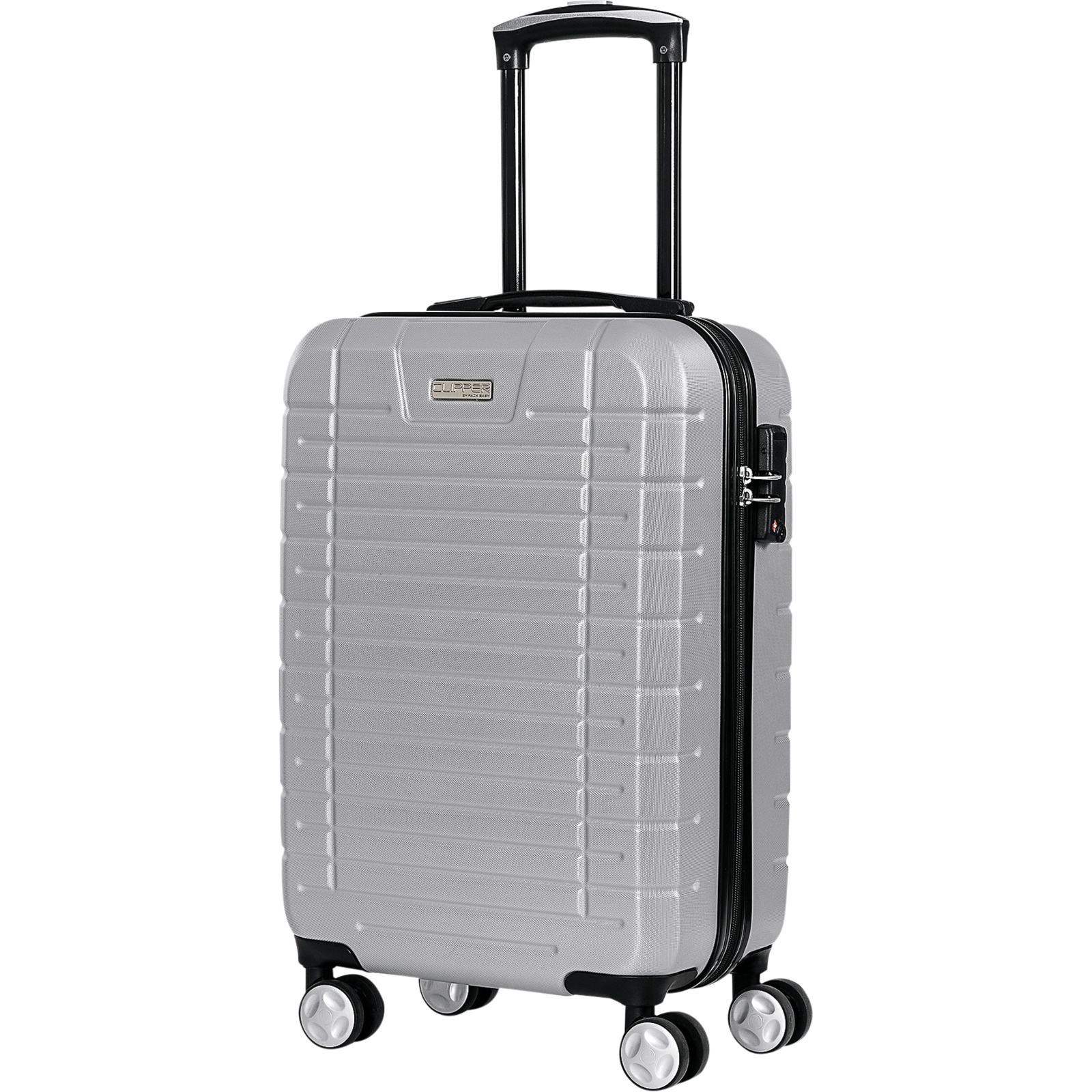 Koffer Lugano S 36x56x21cm silber