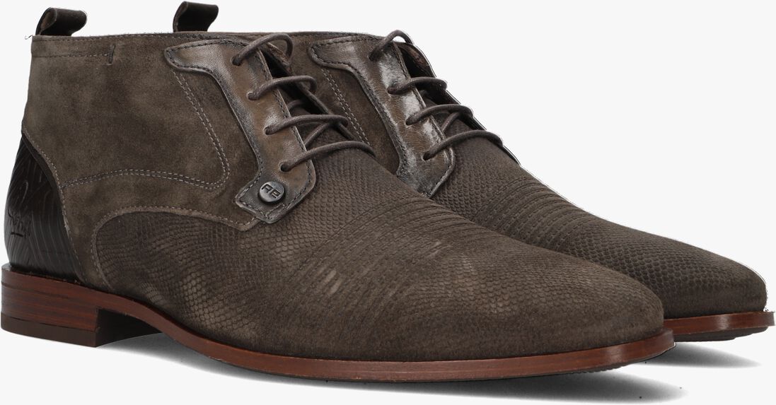REHAB grijze rehab veterschoenen grand