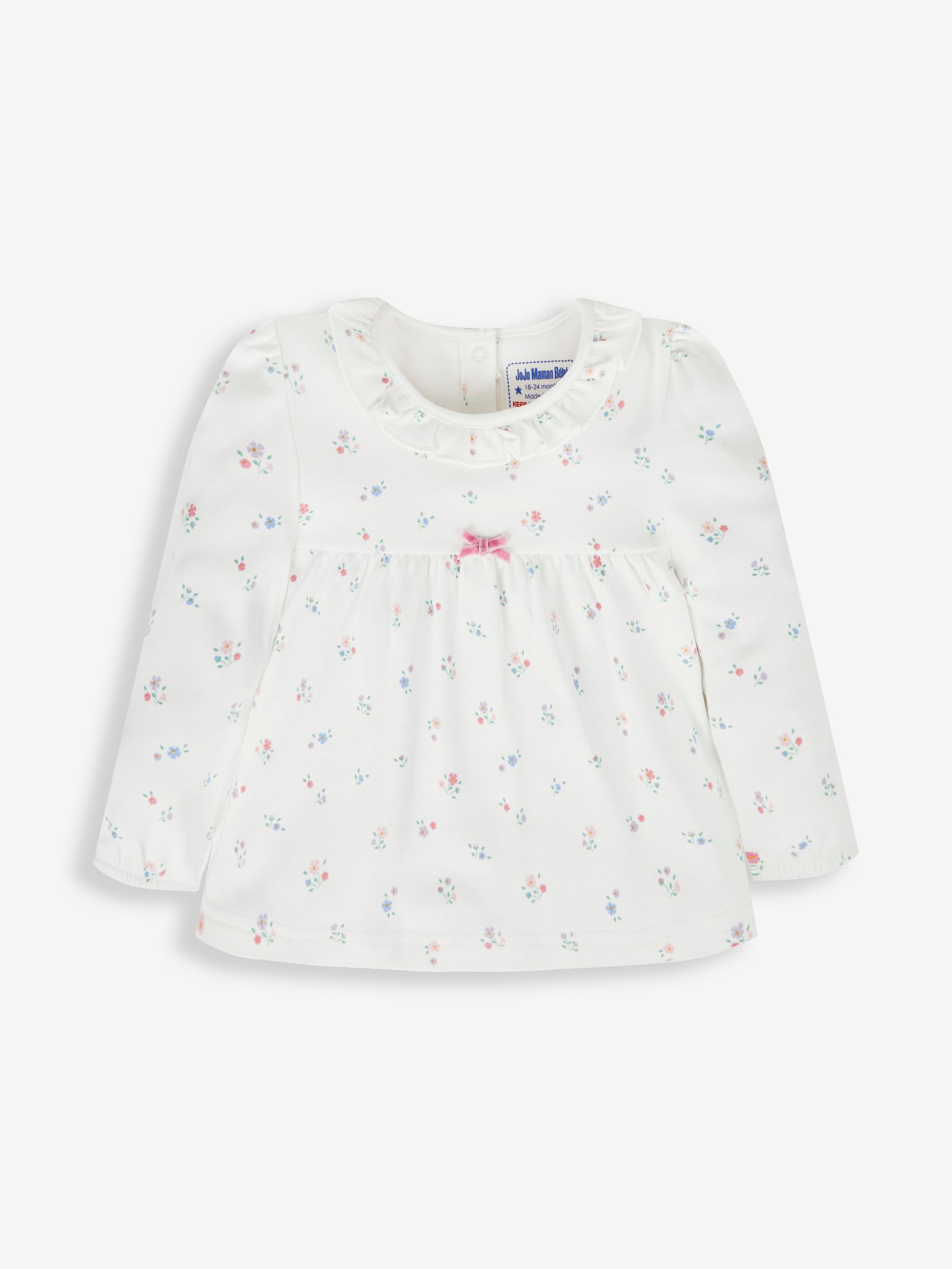 JoJo Maman Bébé - Mooie jersey pyjama met fijne print
