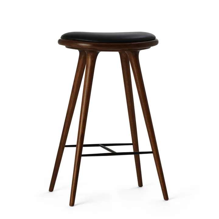 Mater - Barhocker Premium Edition, Eiche gebeizt / Sierra schwarz