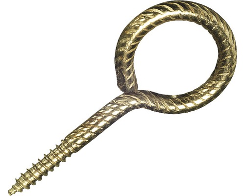 Oogbout 20x10 mm, gepolijst, 10 stuks