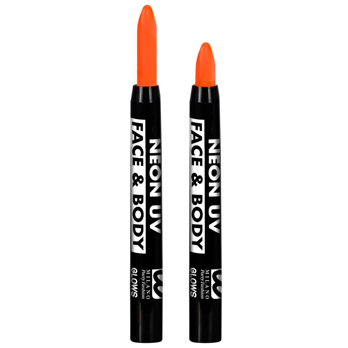 Neon Oranje Schmink Potlood Glow In The Dark 3,5ml