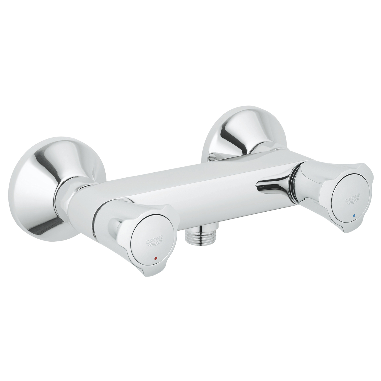 Grohe Costa-L douchekraan z. omstel m. koppelingen HOH=15cm chroom