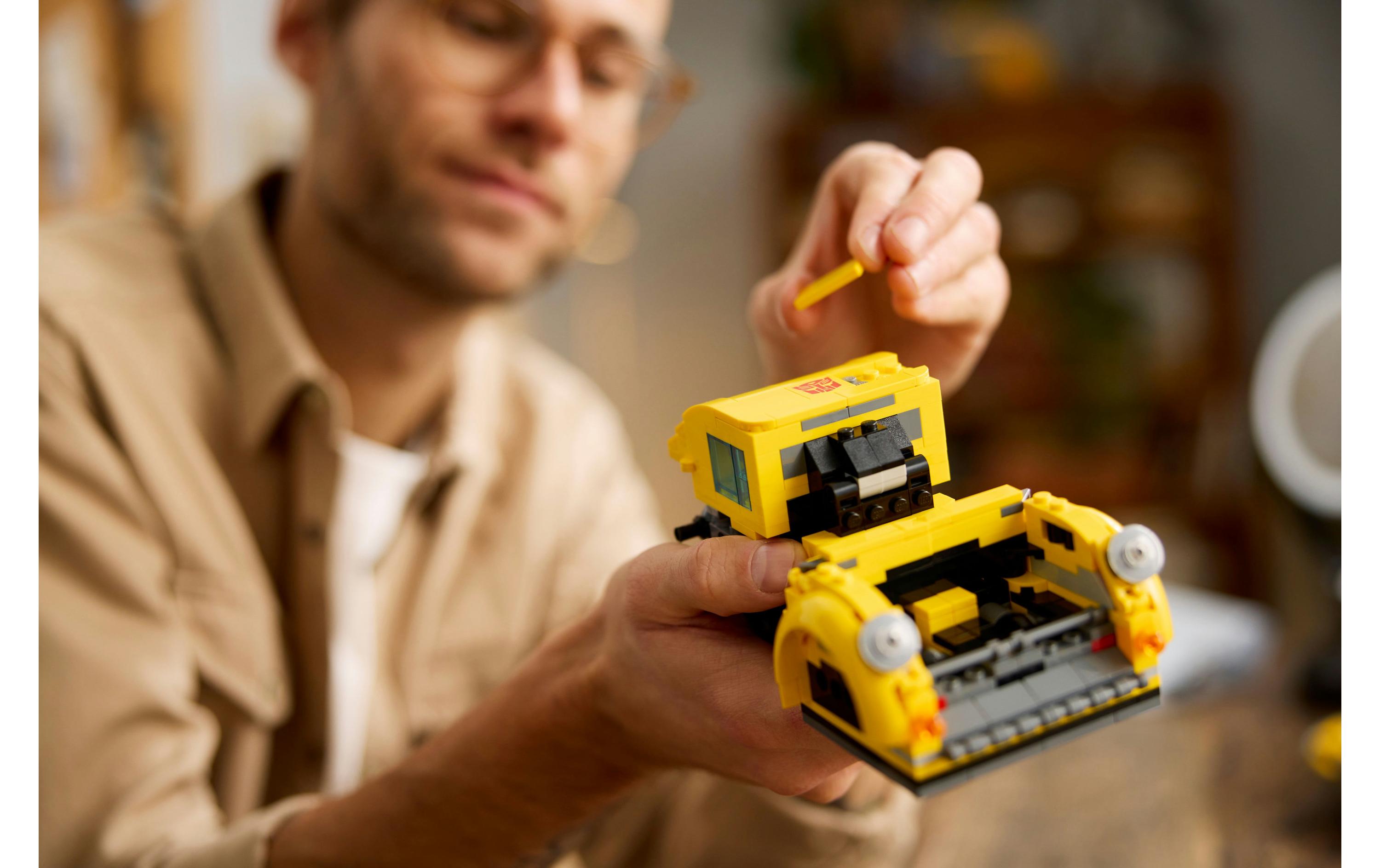 Icons Bumblebee 10338Bauset für Erwachsene und Science-Fiction-Fans