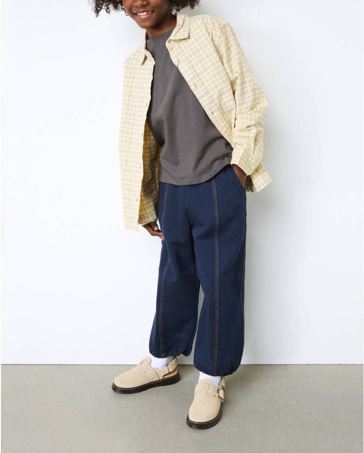 Dr. Martens Klompen Jorgie J Light Tan Bronx Suede