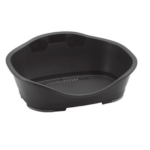 Cesta de plástico cinza para cães ZOLUX