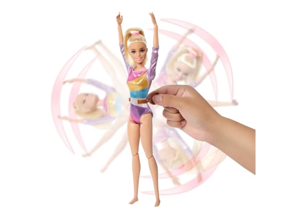 Barbie Gymnastics Playset, Motedukke, Jente, 3 år, Jente, 323,9 mm, Flerfarget