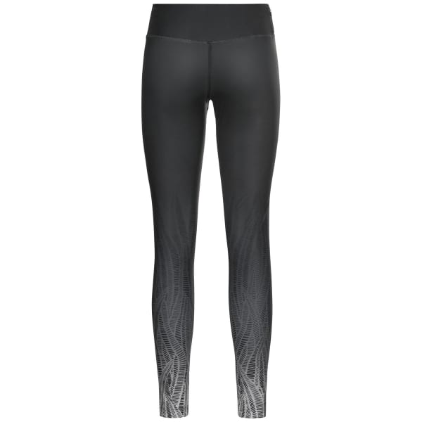 Collant running ODLO ZEROWEIGHT PRINT TIGHTS W BLACK