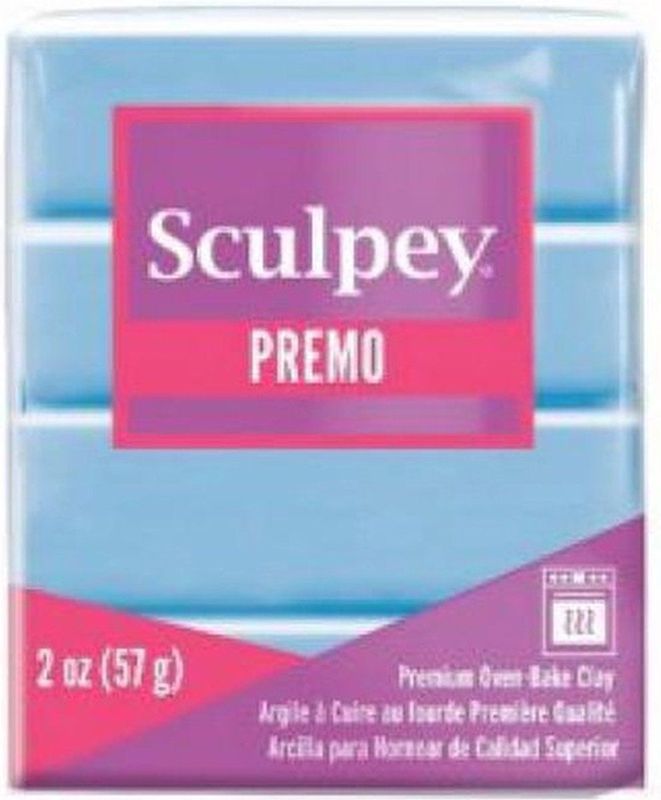 Sculpey - Premo - Klei - Pale Blue - 57 gr