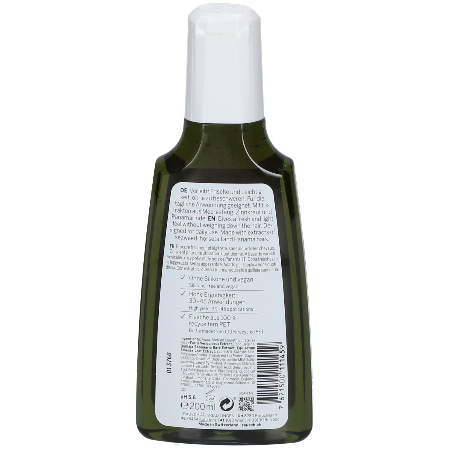 RAUSCH  Anti-Fett-Shampoo mit Meerestang