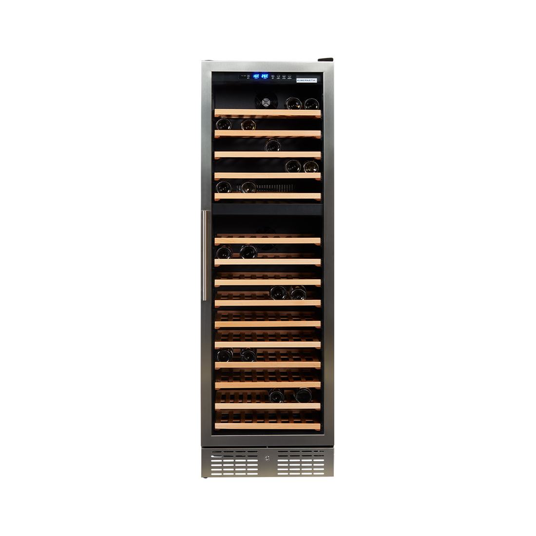 Kibernetik Weinklimaschrank 130 - 176 Flaschen 2 Zonen