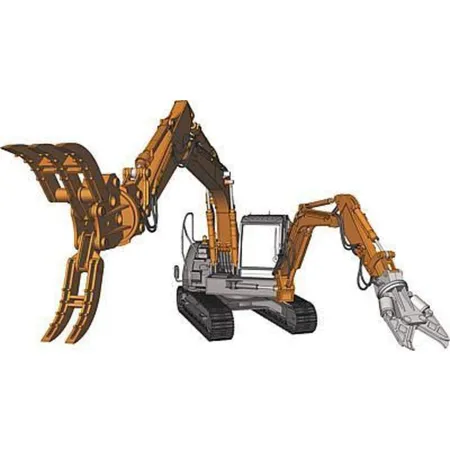 Hasegawa 1/35 Hitachi Doppel-Arm-Arbei