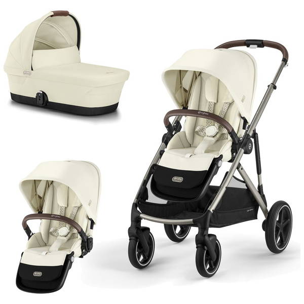 CYBEXCYBEX   Gazelle S Geschwisterkinderwagen seashell beige light beige