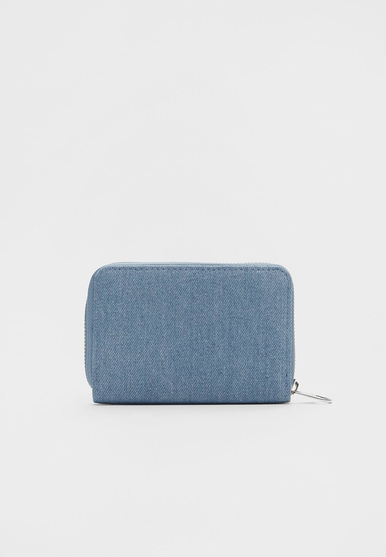 Bolsa retangular de brim