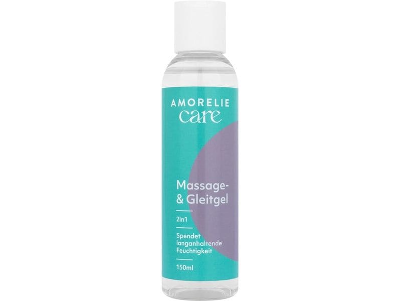Amorelie Massage- & Gleitgel Care 2in1 150 ml Massage- und Gleitgel für luxuriöse Lusterlebnis für Körper und Seele