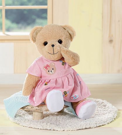 Baby Born Puppenkleidung - Kleid m. Schuhe - Rosa