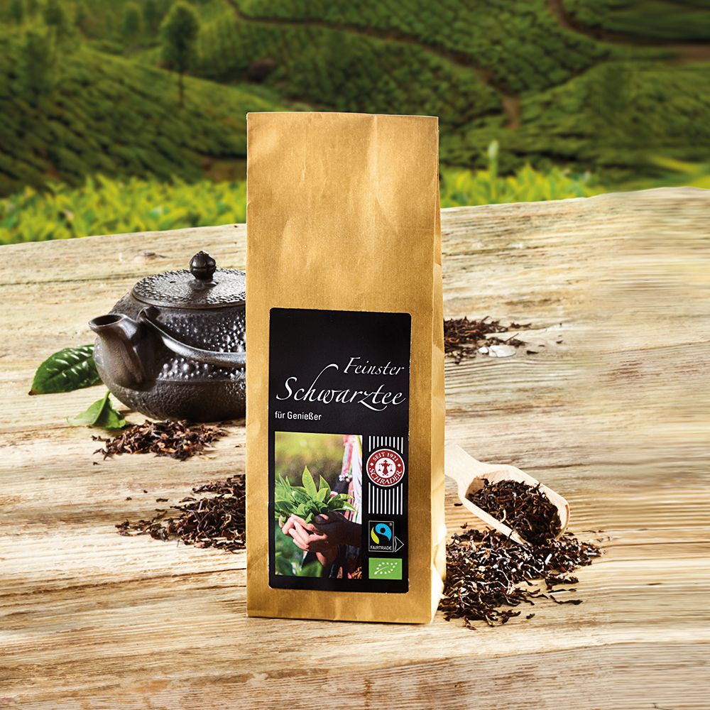Schrader Schwarzer Tee Darjeeling Second Flush Bannockburn Bio Fairtrade