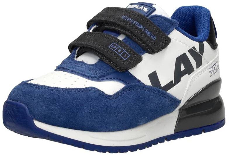 Replay Shoot Kid kobalt blauw