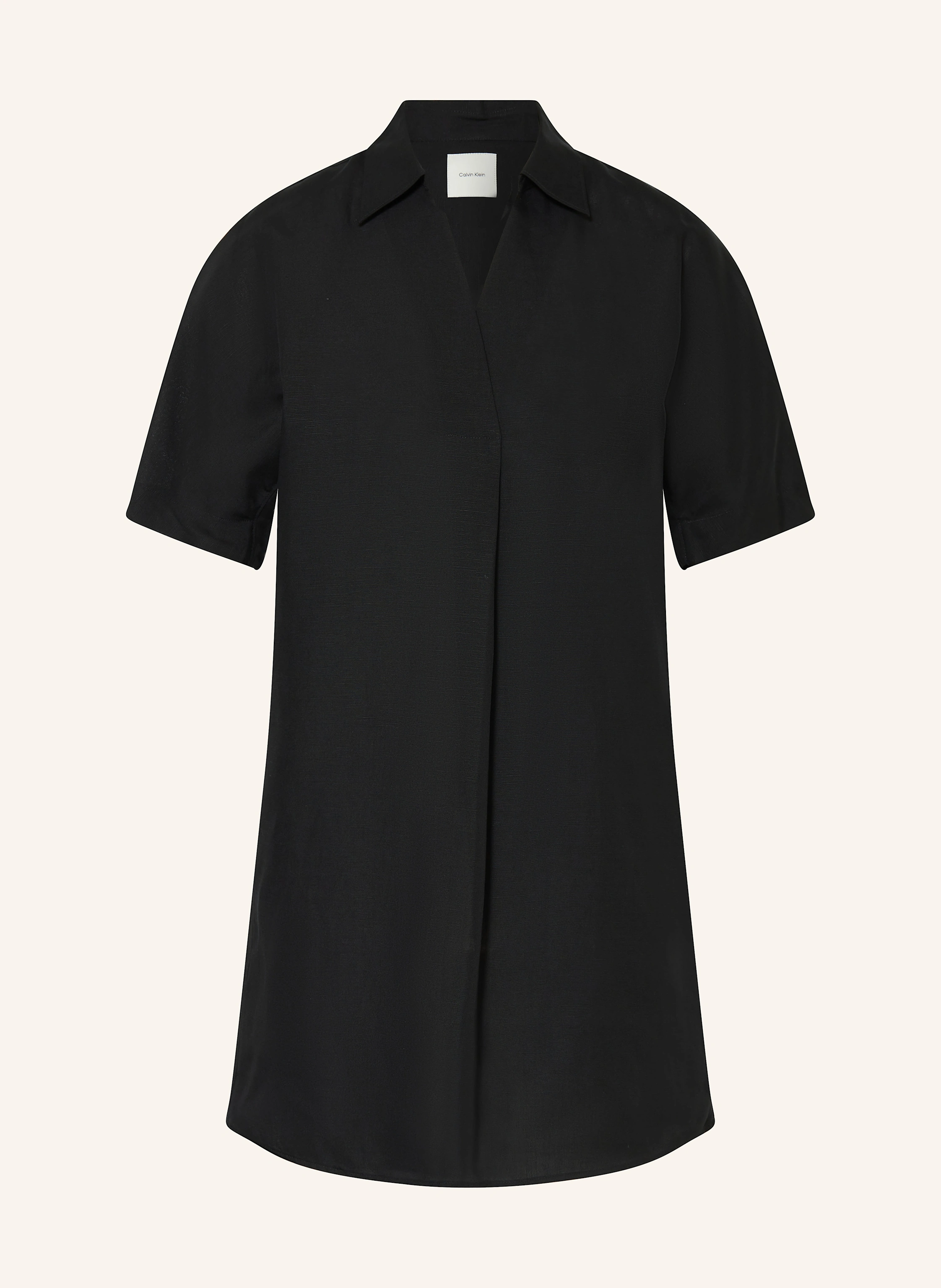 Calvin Klein Kleid mit Leinen