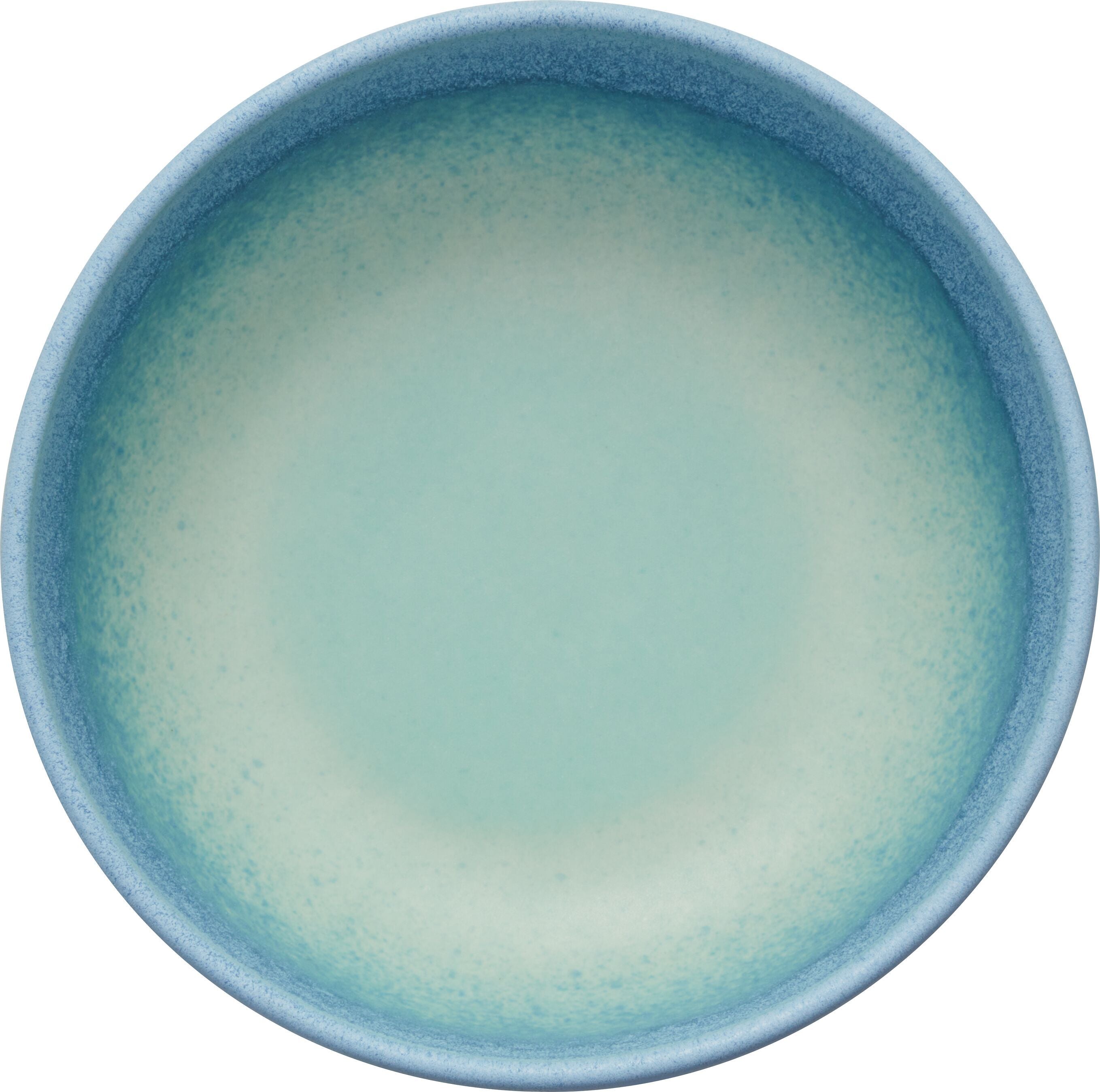 SOLE SCHUESSEL BLAU/GRUEN D17XH6.5CM - Hellblau / H: 6.5 cm