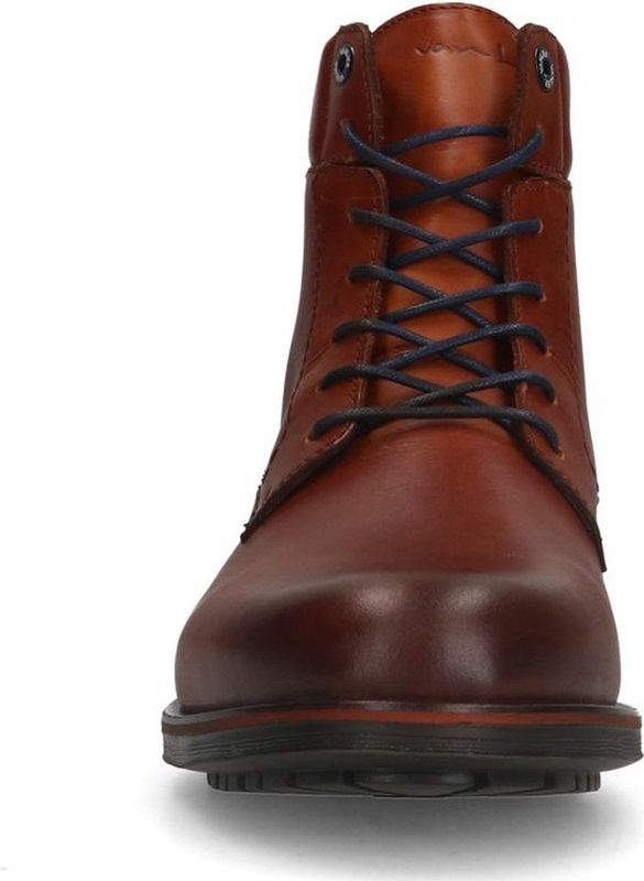 Van Lier - Heren - Cognac leren veterboots