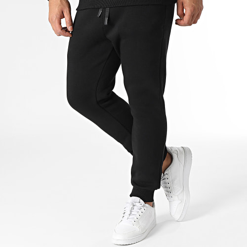 Ensemble Sweat Capuche Et Pantalon Jogging Noir