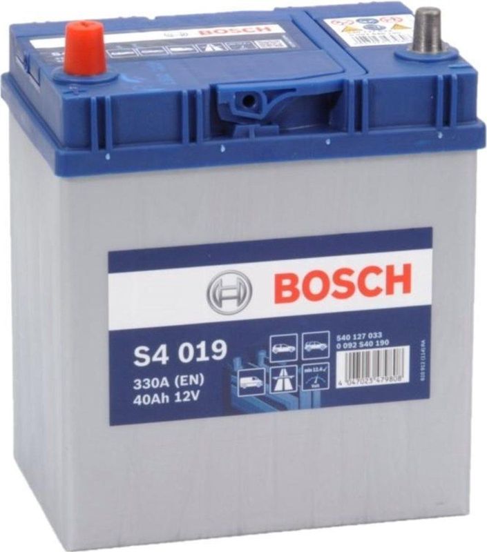 BOSCH - S4019 - Accu - 12V 40Ah - Auto Start Accu