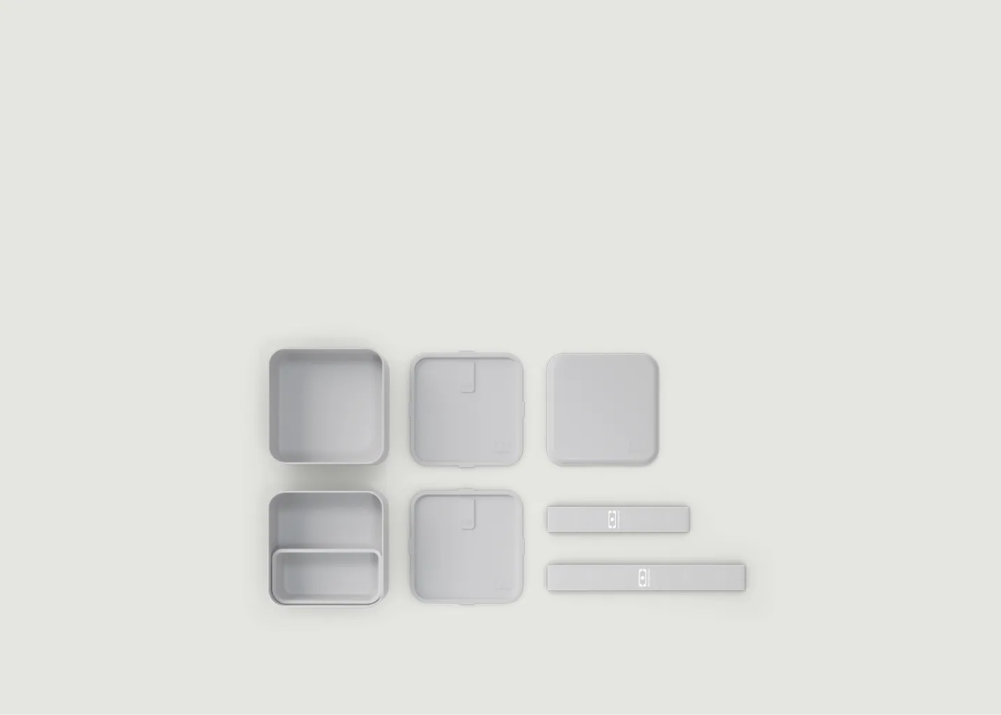 MB Square gris Coton monbento