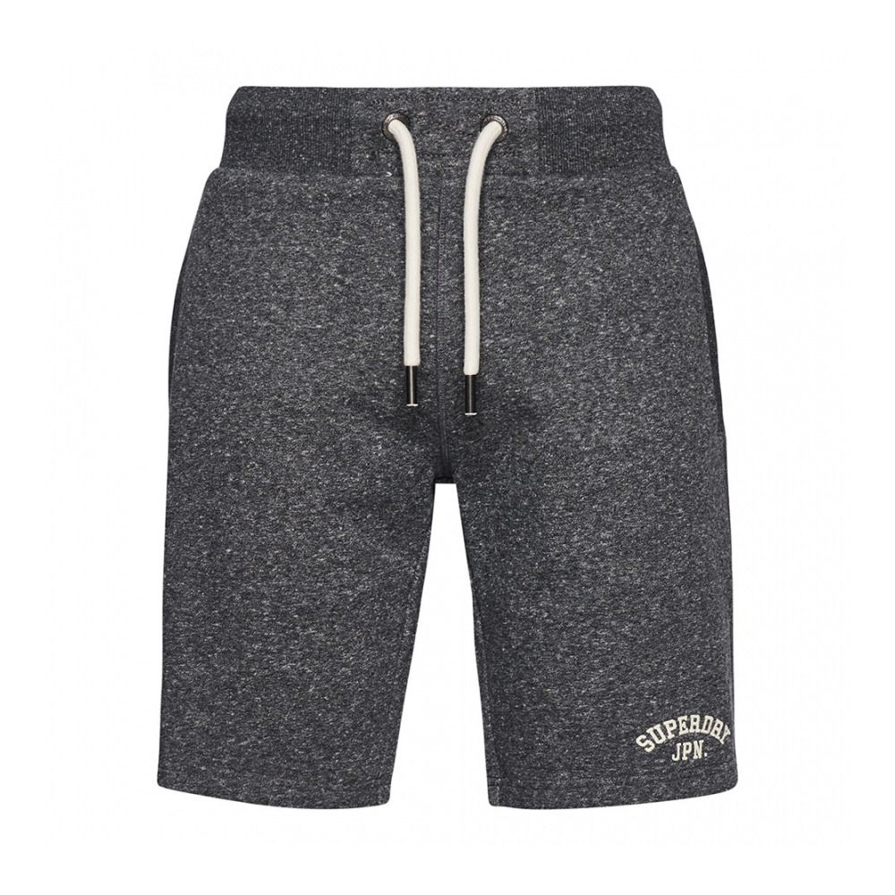Superdry VINTAGE GYM ATHLETIC - Short Homme dark charcoal jaspe