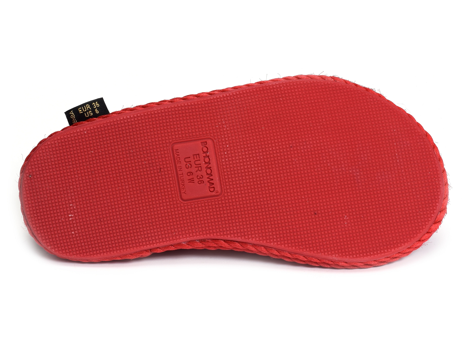 Bodrum sandals rouge