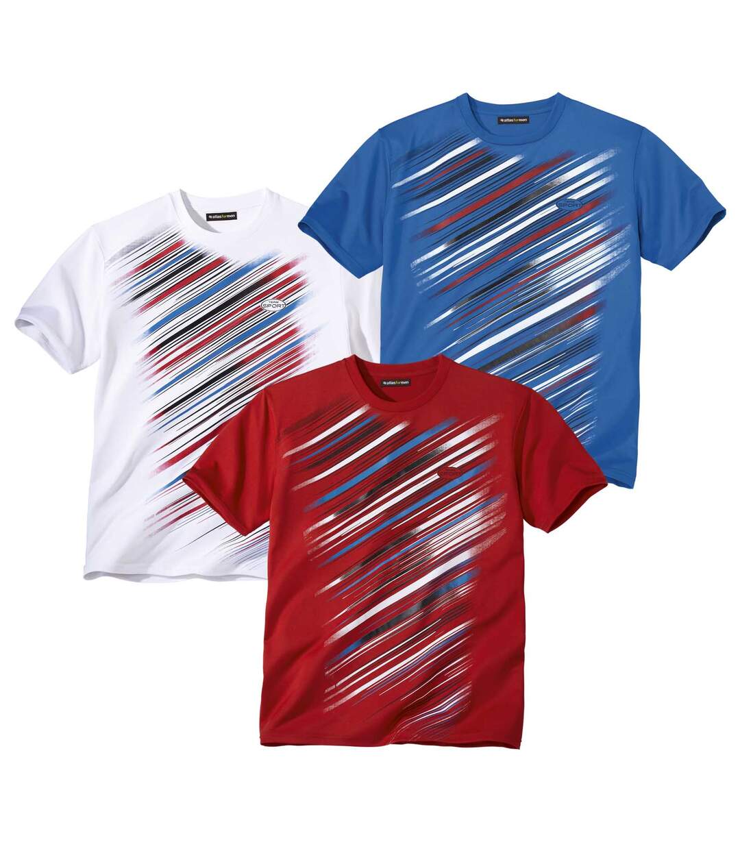 Lot de 3 Tee-Shirts Sport Intense