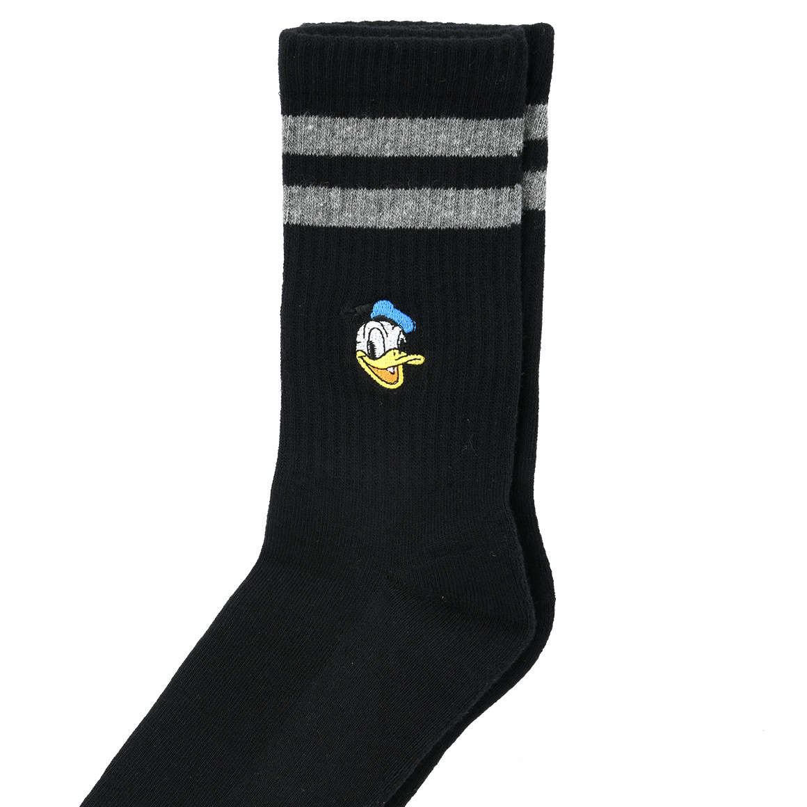 VanVaan 1 Paar Disney Sportsocken mit Donald Duck schwarz