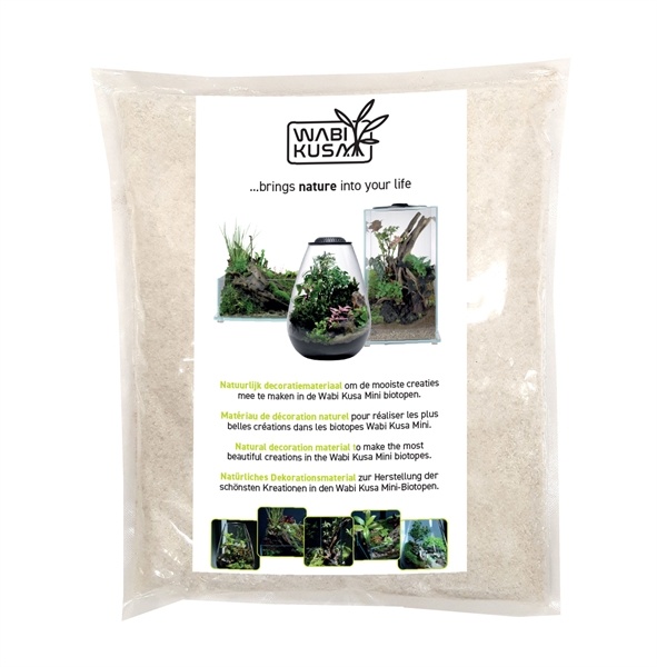 AquastoreXL Wabi Kusa Zand Sneeuwwit 1kg