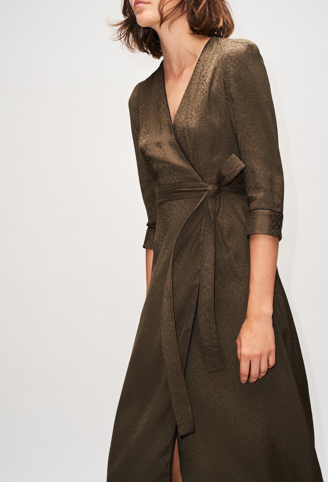 Robe longue cache c&oelig;ur esprit kimono
