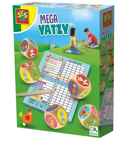 SES Creative Spiele - Yatzy - MEGA Junior