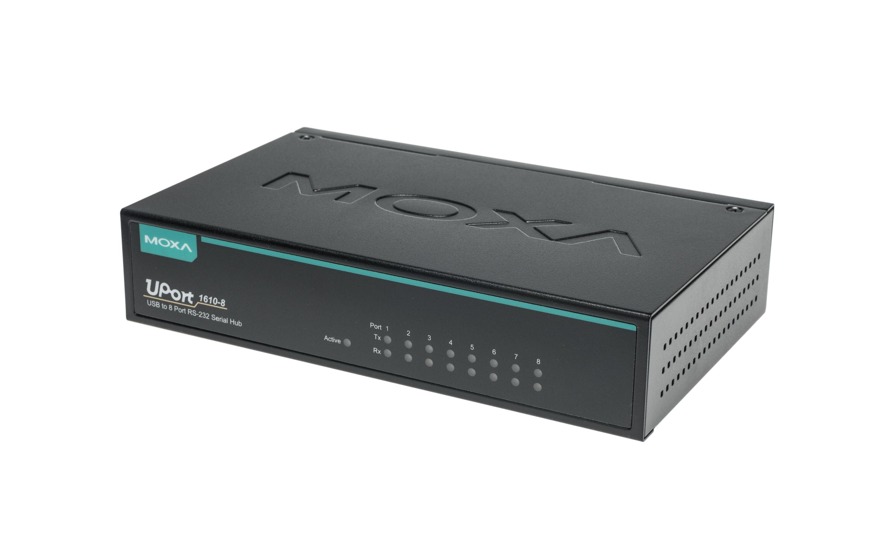 Schnittstellenkonverter UPort 1610-8<br>USB-zu-Seriell-Konverter mit 8 Ports