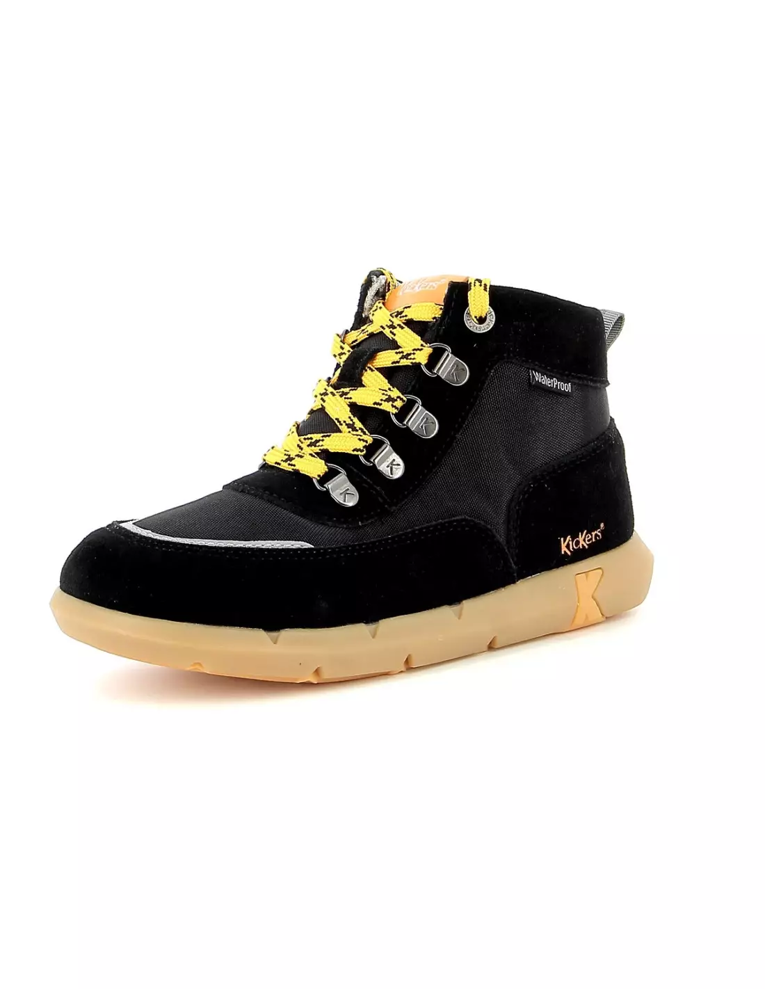 KICKERS JUNIBY - Bottes Noirorange