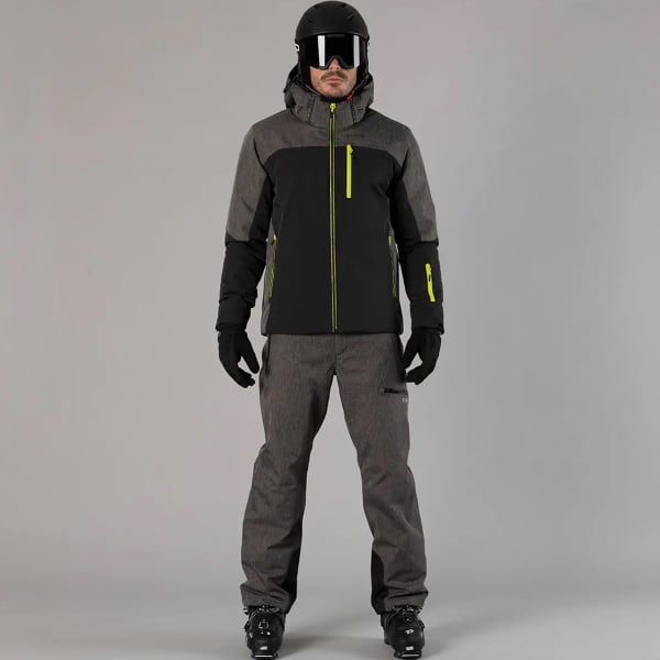 Pantalon de ski CMP MAN DENIM SKI PANT BLACK BLUE MELANGE